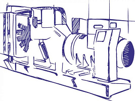 Дизельная электростанция ЭТРО в Адлере АД160-Т400 изготовлена на базе двигателя Doosan P086TI для постоянного и резервного электроснабжения